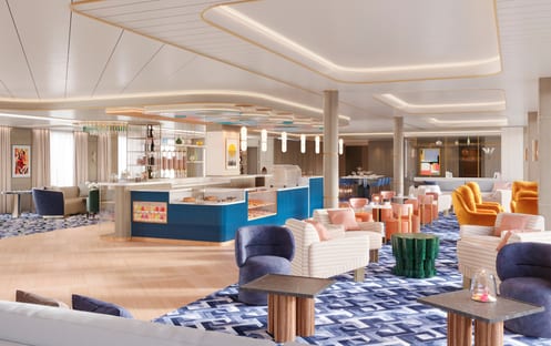 Silversea Cruises Silver Nova Renderings Art Cafe